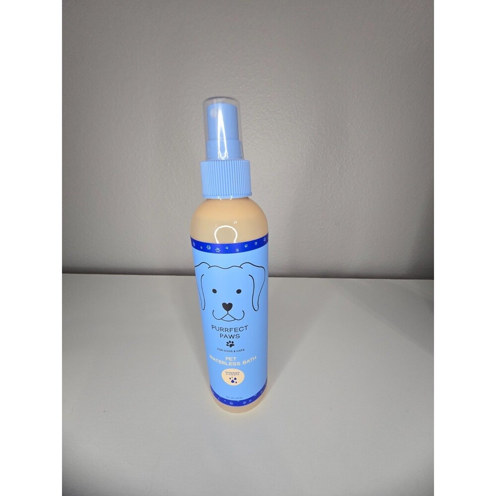 Bath & Body Works Purrfect Paws Pet Waterless Bath Spray Raindrops & Violets NEW